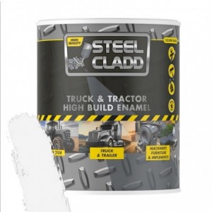 Steel Cladd Truck And Tractor Enamel White 1L