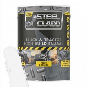 Steel Cladd Truck And Tractor Enamel White 5L