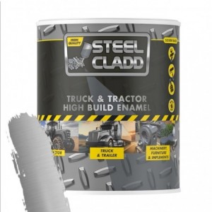 Steel Cladd Truck N Tractor Enamel Bright Alum 1L