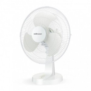 Mellerware Fan Desktop Plastic 35W 30CM White