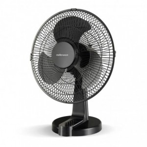 Mellerware Fan Desktop Plastic 35W 30CM Black