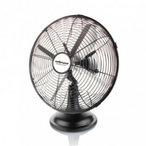 Mellerware Fan Desktop Steel 35W 30CM Black