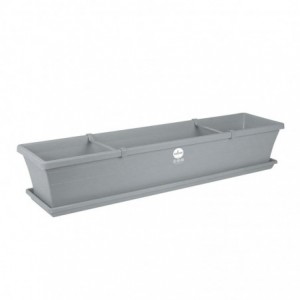 SEBOR SILL PLNTR &amp; SCR &amp; CLPS 75CM LIGHT GREY