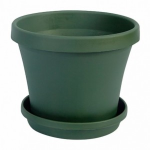 SEBOR SUPER POT &amp; SCR SET 30CM DARK GREEN
