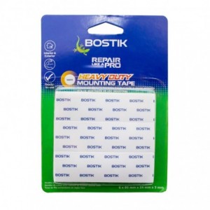 Bostik HD Mount Tape Strips 6 X 80MM X 24MM X 3MM
