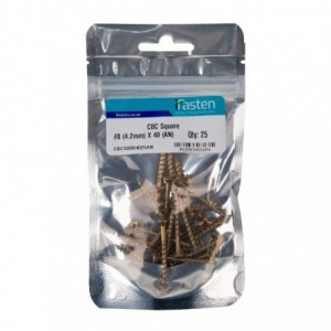Ifasten Cbc Square NO8 4.2MMX40MM 25 Pp