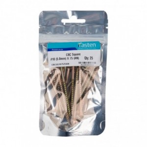 Ifasten Cbc Square NO10 5.0MMX75MM 25 Pp