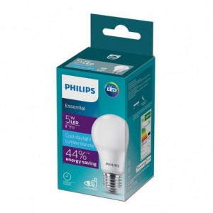 Philips Globe LED 5W Screw Type Warm White