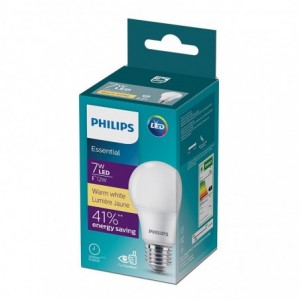Philips Globe LED 7W Screw Type Warm White