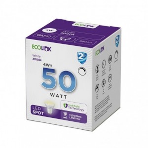 Ecolink Downlight LED Spot 50W White