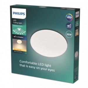 Philips Ceiling Light Round LED 36W Ww Moire