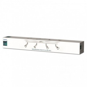Philips Spotlight 4X50W White Tube Downlighter