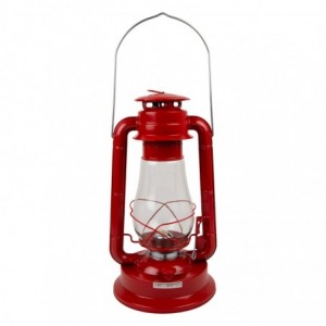 Hurricane Big Lantern Red 34CM