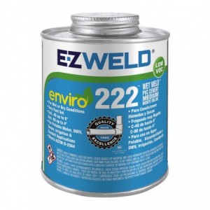 Ez Weld 222 PVC Cement Medium Body Blue 118ML