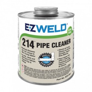 Ez Weld 214 Pipe Cleaner Clear 473ML