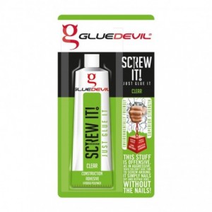 Gluedevil Screw It! Just Glue It B/P Clear 90ML
