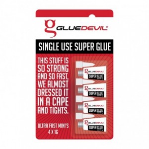 Gluedevil Super Glue Value Pack 4X1G