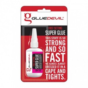 Gluedevil Super Glue B/P (pink Label) 10M 20GRM