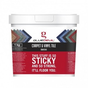 Gluedevil Carpet And Vinyl Tile Adhesive 1KG