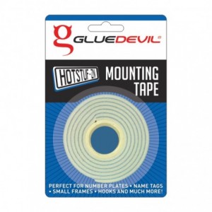 Gluedevil D/SIDED Mounting Tape 1.5MMX18MMX1M