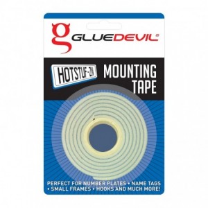 Gluedevil D/SIDED Mounting Tape 3MMX18MMX1M