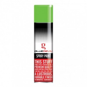 Gluedevil Spray Paint 300ML Apple Green - GeeWiz