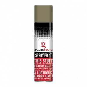 Gluedevil Spray Paint 300ML Bronze