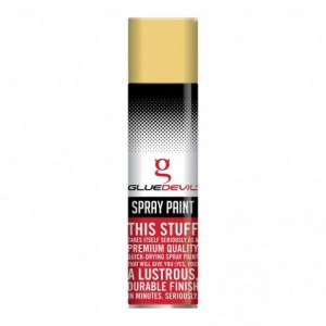Gluedevil Spray Paint 300ML Cream