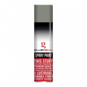 Gluedevil Spray Paint 300ML Grey Primer