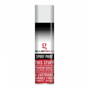 Gluedevil Spray Paint 300ML White Primer