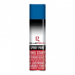 Gluedevil Spray Paint 300ML Metallic Dark Blue