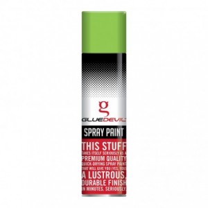 Gluedevil Spray Paint 300ML Fluorescent Green