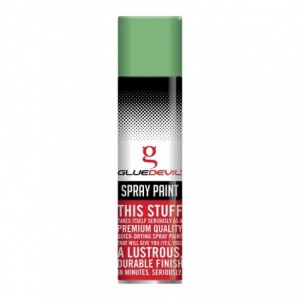 Gluedevil Spray Paint 300ML Hammer Green