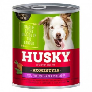 HUSKY HOMESTYLE BEEF BARLEY &amp; VEG 775G