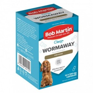 Bob Martin Pet Wormaway Deworming Capsules Dog 12S