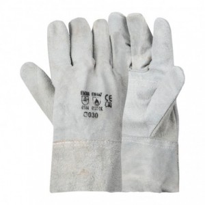 Pioneer Glove Double Palm 2.5 Inch Chrome Leather