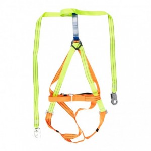Pioneer Harnesses Dbl Lanyard+snap Hooks With Belt