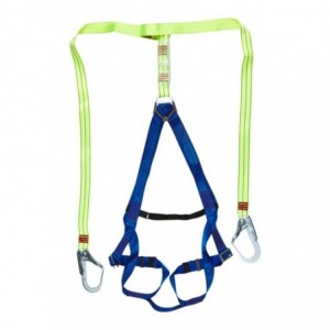 Pioneer Harnesses With Dbl Lanyard Scaffold Hooks