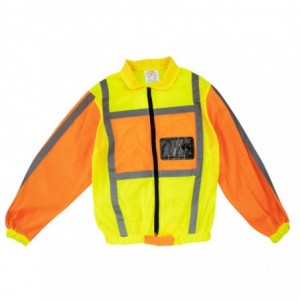 Pioneer Jacket Lime Orange Reflect Long Sleeve Sml