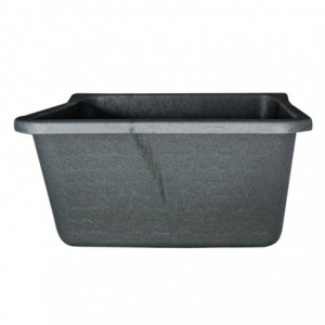 Wash Trough Single Bowl PVC Marble Incl Bracket