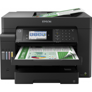 32ppm Mono 22ppm Colour A3+ Print Scan Copy Fax USBHost Wi-Fi/Wi-FiDirect Ethernet AutoDuplex incl 1 set ink Epson