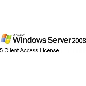 Microsoft Windows Server 2008 User CALs 5 Pack (R18-02907)