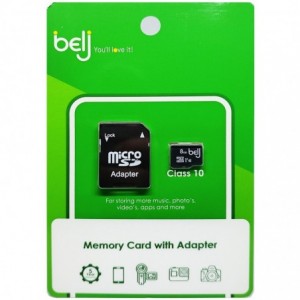 Belj 8GB Class 10 SD Card With Adaptor
