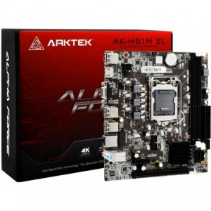 Arktek H61 Motherboard LGA1155 Matx