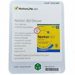 Norton 360 Deluxe 3-Device 6-Month Subscription