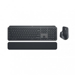 Logitech MX Keys S Combo Wireless Keyboard and Mouse Graphite Bluetooth