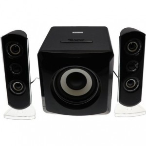 AudioMate 2 Channel and Subwoofer Stereo Speaker System