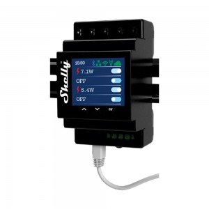 Shelly Pro 4PM Wi-Fi Relay 4-Channel DIN-Rail Switch