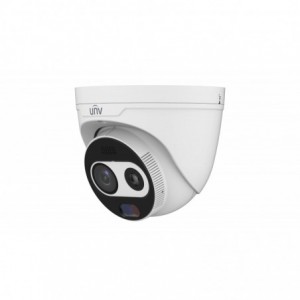 UNV - H.265 - 4MP LightHunter Dual-spectrum Thermal Network Bullet Camera -smoke- fire &amp;amp Temp