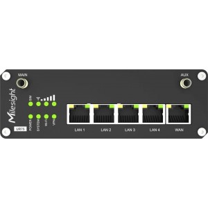 Milesight UR75 5G Industrial Cellular Router with GPS &amp;amp PoE | UR75-504AE-P-W2